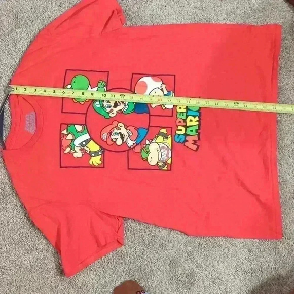 Super Mario T-shirt, red size 2XL - Picture 5 of 6